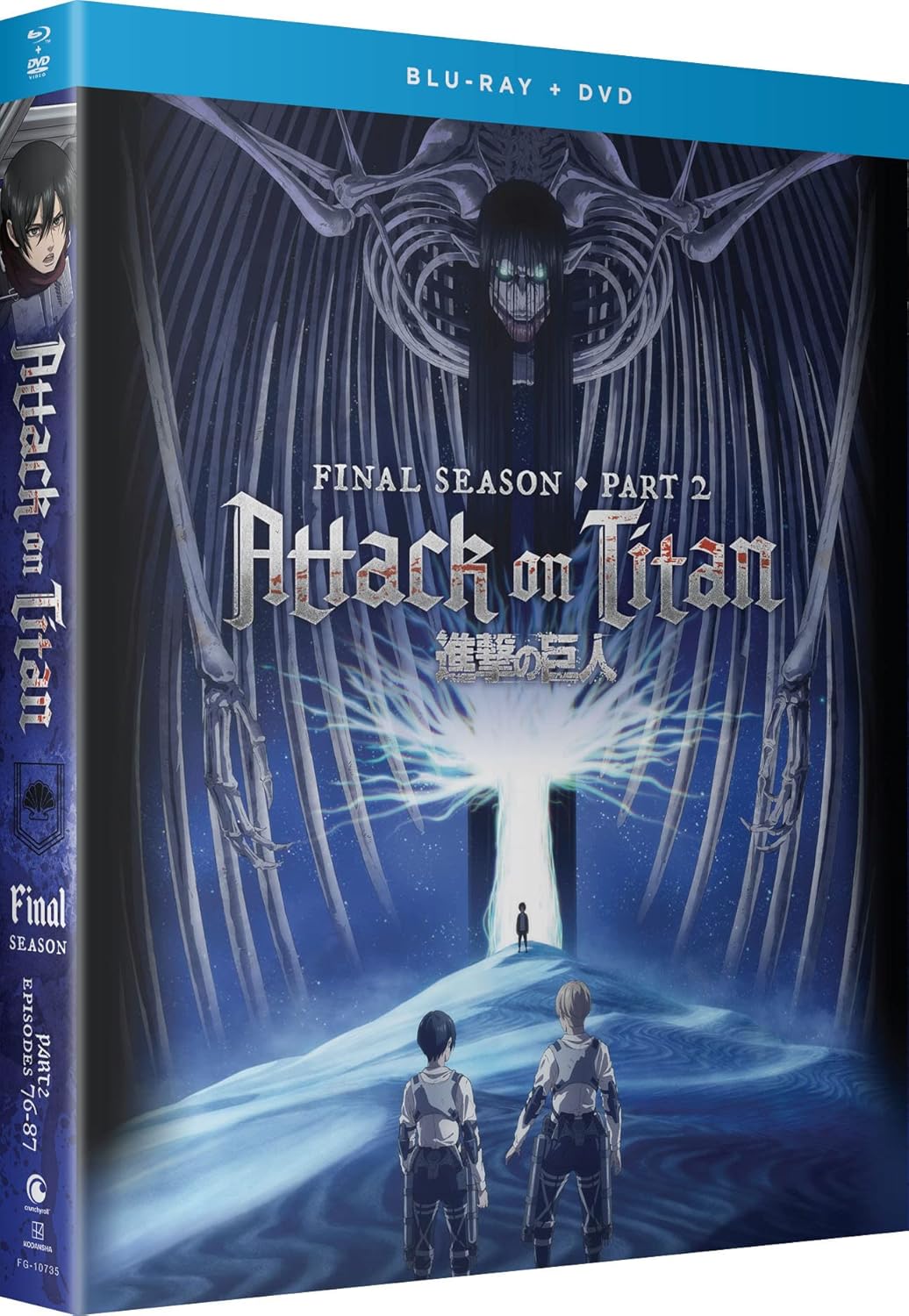 Attack on Titan: Final Season - Part 2 - Blu - ray + DVD - Judgement Productions