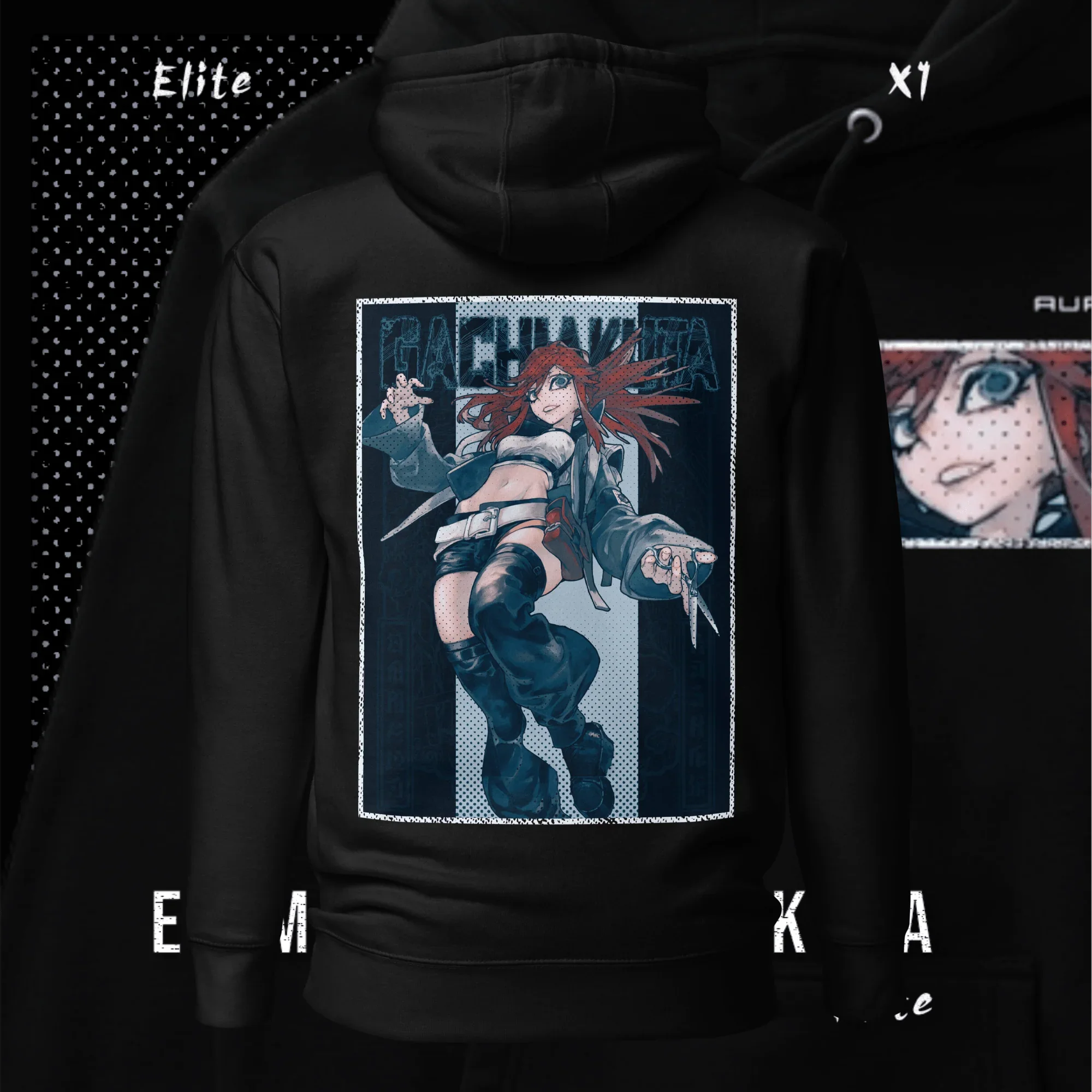 [ Elite ] Winter Nights [ Essential] - Gachiakuta - [ Riyo ] Hoodie - X4 - [ Limited - Time ] - Judgement Productions